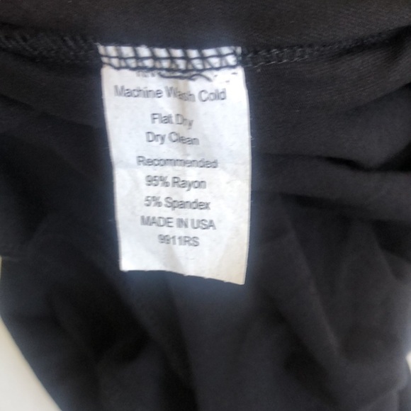 Velvet Torch Black Midi Dress Size Extra Small - Picture 5 of 6